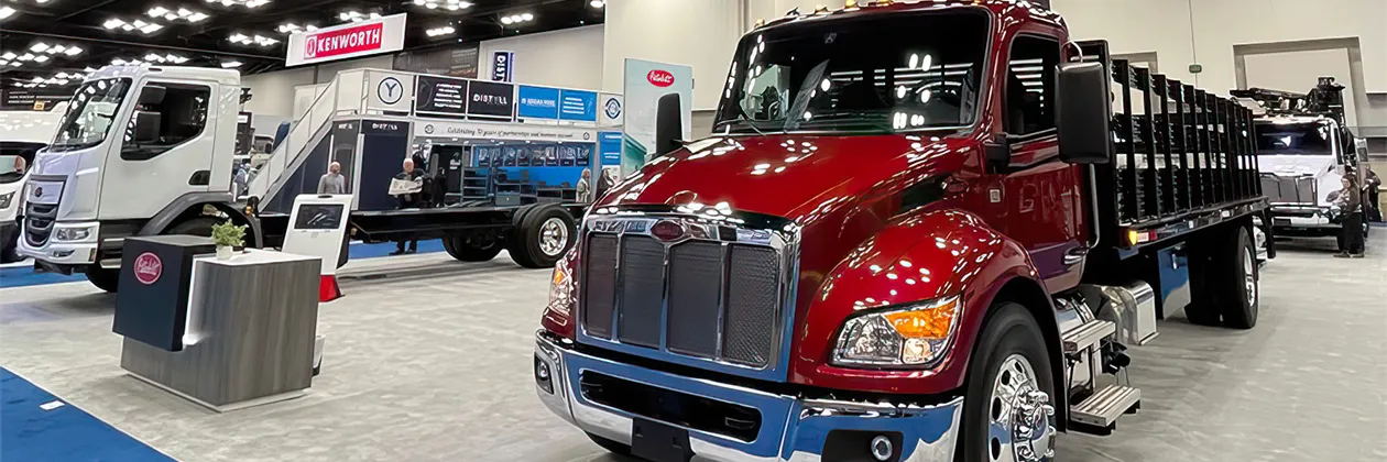 Peterbilt Showcases Vocational & Medium Duty Truck Versatility at NTEA’s Work Truck Week - Hero image